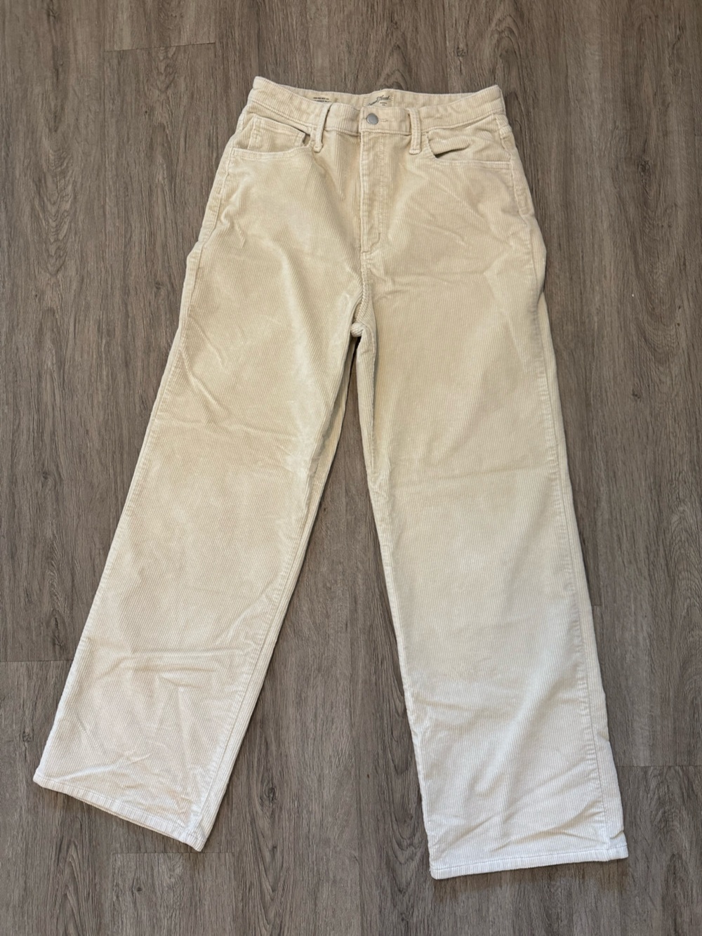 Universal Thread Light Cream Corduroy Pants